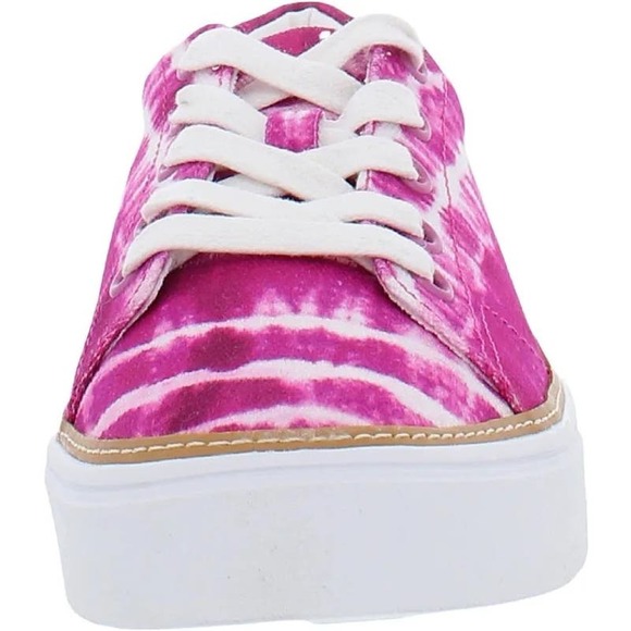 TOMS Sneakers Alex Women - Fuchsia Rose Batik Canvas 5.5 - Picture 3 of 5
